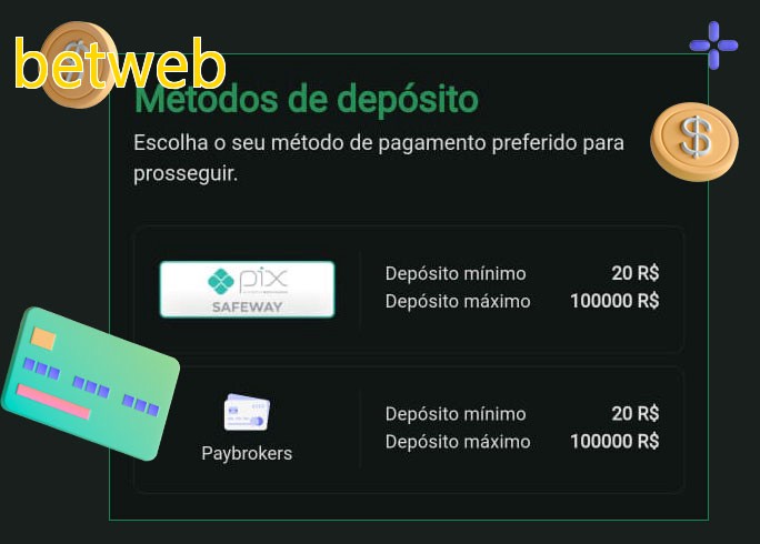 O cassino betwebbet oferece uma grande variedade de métodos de pagamento