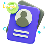 Tornar-se um membro do betweb é muito simples