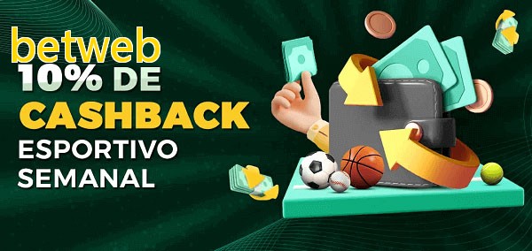 10% de bônus de cashback na betweb
